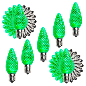 120V 0.65W SMD đèn <span class=keywords><strong>LED</strong></span> C9 E17 mặt rõ ràng bóng đèn C9 giáng sinh Bóng đèn ngoài trời Vườn - Product Image 6