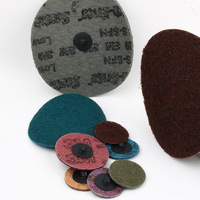 Disque de sable en nylon de 3 pouces importé de 3M, feuille de meulage anti-étirement en fibre de couple élevé, non tissée et polie