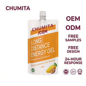 Chumita Running Endurance Performance Boost Electrolyte 9 <span class=keywords><strong>Amino</strong></span> Acids Customized Flavor Adult PreWorkout Energy Gel Jelly Chews - Product Image 2