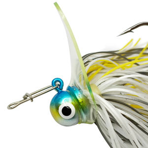 Yenilenebilir jig balıkçılık lures 19g chatterbait kurşun kafa silikon etekler spinner balıkçılık lures <span class=keywords><strong>Scrounger</strong></span> Jigheads - Product Image 2