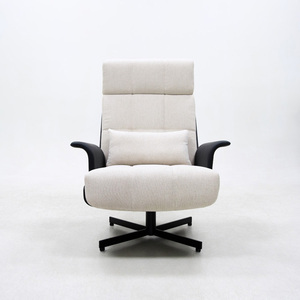 Modern Fabric Leisure <b>Chair</b> High Backrest Swivel Lounge <b>Chair</b> Single-Person Bedroom Home <b>Living</b> <b>Room</b> Furniture Customizable - Product Image 5