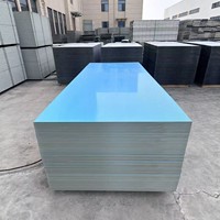 Panneau de coffrage en plastique réutilisable de haute résistance, taille réglable, montage facile pour les applications de l'industrie de la construction