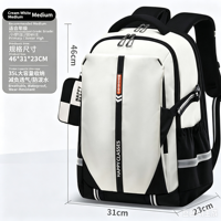 Multi‑color Large Capacity Waterproof Student Laptop Backpack for Primary & Junior High OEM ODM Custom Logo