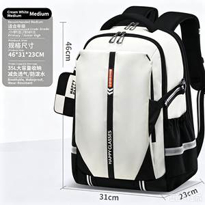 Multi‑color <b>Large</b> Capacity Waterproof Student Laptop <b>Backpack</b> for Primary & Junior High OEM ODM Custom Logo - Product Image 1