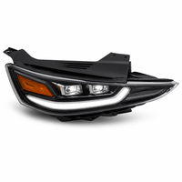 Pour Hyundai Santa Fe 4ème Génération 2019-2020, Ensemble de Phares, Phare LED, Lampe Avant, Qualité Originale 92208-S2000 92208S2000