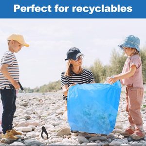 ถุงพลาสติกใส่ของชำแบบใช้ซ้ำได้ หนา ทนทาน - Product Image 4