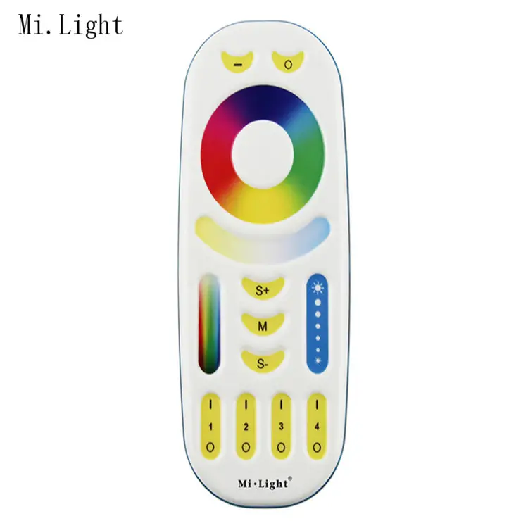 Miboxer FUT092 2.4G 4-Zone Full Touch Rgb + CCTรีโมทคอนโทรลWifiไร้สายความสว่างLedปรับได้dimmer