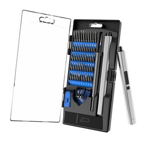 Nouveau <span class=keywords><strong>tournevis</strong></span> électrique de précision domestique 62-en-1, rechargeable 3.7V, couple de 180mm, pour réparation de téléphones portables et lunettes - Product Image 5