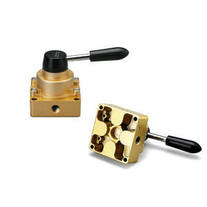 วาล์วหมุนแบบแมนนวล HV-02/03/04 สวิตช์นิวเมติก HV200A แบบย้อนกลับ 4HV310-10 นิวเมติก 4HV410-ปรับแต่งได้ รองรับ OEM - Product Image 2