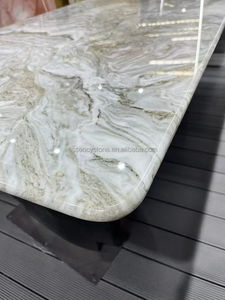 Naturel Crema Ibere Avalanche Blanc Marbre Quartzite Étanche Comptoirs De Cuisine Tables Basses Travail Tops Carreaux Muraux-Grande Dalle - Product Image 4