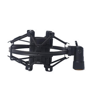 Clip de estudio de grabación de Metal a prueba de golpes de transferencia de cobre de 30mm soporte de micrófono de <span class=keywords><strong>araña</strong></span> soporte de micrófono de condensador y soporte - Product Image 3