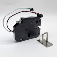 Cerradura inteligente de 24V CC para entrega, cierre con control remoto y disparador, PW-201A