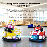 Voiture de course électrique biplace à coque en fibre de verre pour drift, idéale pour les centres commerciaux et les parcs d'attractions