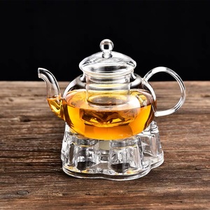 Bộ Ấm Trà Thủy Tinh 6 Ly Đóng Gói Quà Tặng Có Ấm - Product Image 3