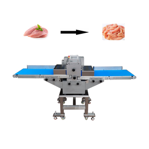 Vertical <b>Meat</b> Strip <b>Cutting</b> <b>Machine</b> for Pork Beef Chicken Commercial Automatic <b>Meat</b> Strip Cutter Industrial Use - Product Image 1
