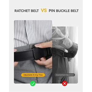 Cinturón <span class=keywords><strong>de</strong></span> trinquete automático <span class=keywords><strong>de</strong></span> metal grabado <span class=keywords><strong>de</strong></span> cuero <span class=keywords><strong>de</strong></span> lujo para <span class=keywords><strong>caballero</strong></span> <span class=keywords><strong>de</strong></span> ante marrón Heritage con logotipo personalizado - Product Image 4