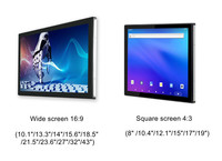 Moniteur tactile USB extérieur haute luminosité 1000 nits, résolution 1920x1080, 10 points tactiles, écran industriel capacitif