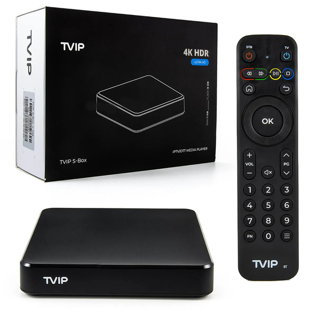 Best Scandinavian Nordic IP TV Box TVIP 706 Linux OS 2GB+8GB Hot Sell Sweden Norway Finland Denmark Android 11.0 Smart TV Player