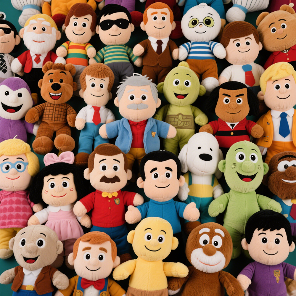 Peluche Personalizzati di Film e Serie TV