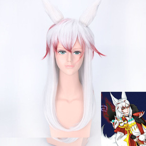 Peluca de Cosplay: Onmyoji, Hikari, Yamato, Abe No Seimei, Oni, Red Leaf, Vampire Girl, Tsukimi, Boy, Spirit, <span class=keywords><strong>Kagura</strong></span> - Product Image 2