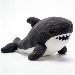 Juguete de Peluche de Tiburón Blanco Realista en Oferta, Muñeco de Peluche de Animal Marino Divertido Personalizado, Regalos de Peluche Personalizados - Product Image 5