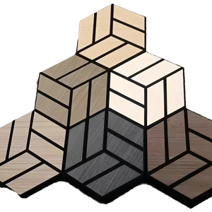 Pannelli Acustici in Legno Akupanel, Pannelli 3D da Parete, Pannelli Fonoassorbenti Impermeabili in MDF, <span class=keywords><strong>Design</strong></span> Moderno per <span class=keywords><strong>Studio</strong></span> - Product Image 6