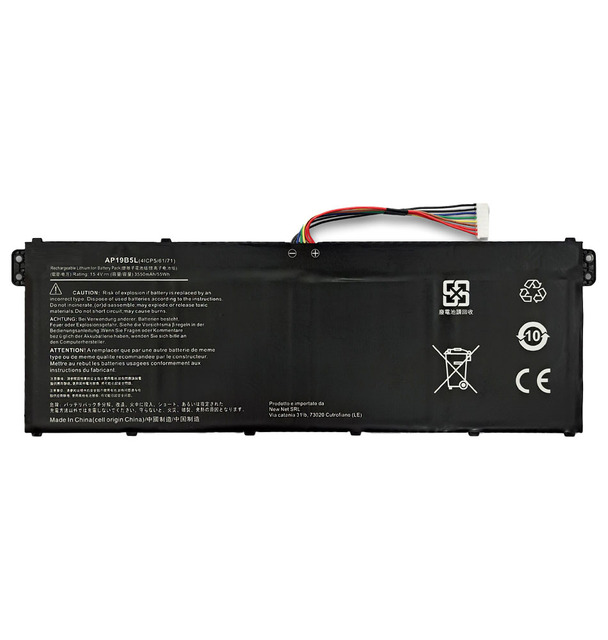 Full Capacity 15.4V 54.6Wh AP19B5L Laptop Battery Pack for Acer Aspire 5 A514-54 A515-55 A515-43 in Stock