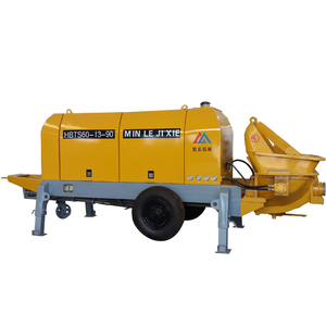 Bomba de Concreto Móvil de Alta Calidad, 60m3/h, Mini Bomba Portátil, Precio de Fábrica - Product Image 5