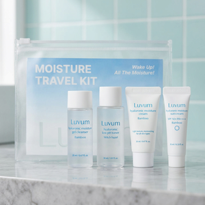 Kits de voyage hydratants Luvum 4 types avec acide hyaluronique pour hydratant visage 20ml - Product Image 2