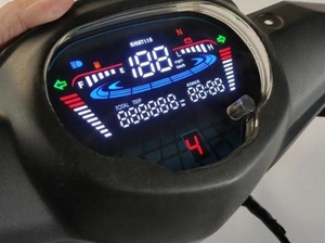 Xe Máy Led kỹ thuật số công tơ mét điện tử kỹ thuật số đo cho Sight 115 crypton FI 114 <span class=keywords><strong>Sirius</strong></span> Fi Vega RR Vega Force Meter - Product Image 3