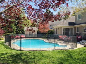 <span class=keywords><strong>Clôture</strong></span> <span class=keywords><strong>de</strong></span> piscine amovible et portable en aluminium avec lames fines en <span class=keywords><strong>PVC</strong></span> pour balcon - Product Image 5