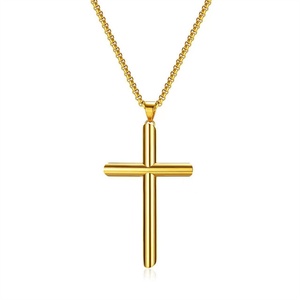 Minimalist Jewelry Personalized Jewelry Charms Cross Pendant <b>Necklace</b> - Product Image 1