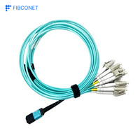 Câbles de fibre optique à patch cord 1310um/1550um, 3.0mm LSZH LC SC APC UPC, gaine blindée, câbles de saut MPO, câble de fibre optique à patch cord