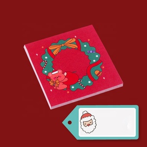 Carta colorata cartone animato carino squisito Set di Memopad <span class=keywords><strong>Note</strong></span> appiccicose tenere sorridente <span class=keywords><strong>Note</strong></span> adesive di natale Kawaii - Product Image 6