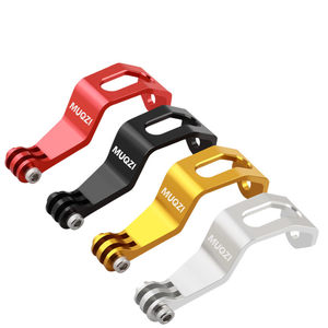 Soporte de montaje para luz delantera de bicicleta, soporte de aleación de aluminio para faro de bicicleta, soporte de luz ajustable para bicicleta plegable <span class=keywords><strong>Brompton</strong></span> - Product Image 1