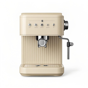 เครื่องชงกาแฟกึ่งอัตโนมัติไฟฟ้าเชิงพาณิชย์แบบมืออาชีพพร้อมปลั๊กสหภาพยุโรปสำหรับโรงแรมในครัวเรือนใช้งานกลางแจ้งในรถยนต์และ RVs - Product Image 1