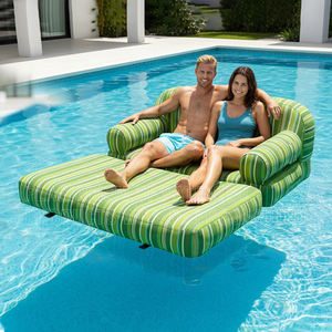 Canapé-lit gonflable 2 en 1, chaise longue flottante <span class=keywords><strong>pour</strong></span> l'eau, canapé d'intérieur pliable, chaise <span class=keywords><strong>de</strong></span> relaxation portable <span class=keywords><strong>pour</strong></span> la piscine - Product Image 1