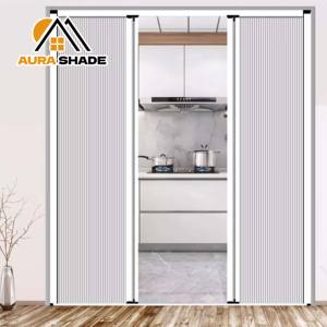 モダンで高品質な格納式遮光スクリーン ハニカム構造 スライディングドア用シェード＆シャッター 家庭やオフィス向け - Product Image 6