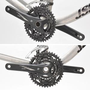 Prix de gros 104 BCD <span class=keywords><strong>Pédalier</strong></span> de vélo avec plateaux de chaîne étroits et larges 24 32 42T pour VTT BMX - Product Image 4