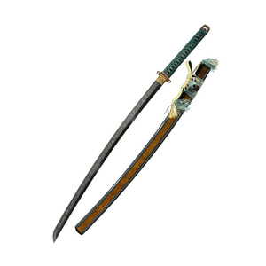 ดาบปลอมลายเงาผี ตีขึ้นรูปด้วยดินเหนียวและขอบเผา ดาบญี่ปุ่นขายส่ง ซามูไร อิอิ บาโตะ คาตานะ - Product Image 5