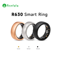 Vente flash - Bague connectée en acier inoxydable, étanche IP68 5ATM, suivi du sommeil, de l'oxygène sanguin, de la fréquence cardiaque, application gestuelle