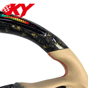 Volante Deportivo Personalizado de Fibra de Carbono Forjado con Pantalla LED de RPM para Infiniti Q50 Q60 Q70 QX30 QX50 QX60 QX7 G35 G25 - Product Image 2