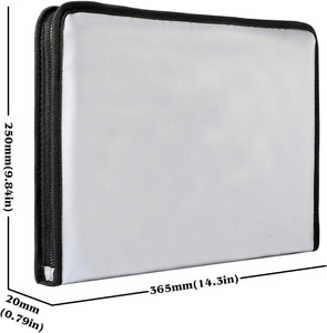 Customized Fireproof Folder <strong>Bags</strong> Fireproof <strong>File</strong> Protection Safe <strong>Bag</strong> Fireproof <strong>Document</strong> <strong>Bag</strong> - Product Image 3