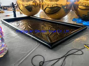 <span class=keywords><strong>Tapis</strong></span> de lavage gonflable portatif de véhicule de bâche hermétique adaptée aux besoins du client de PVC - Product Image 2