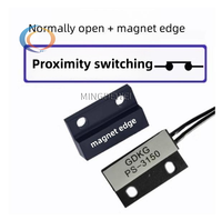 Interruptor de lengüeta para puerta y ventana, módulo de sensor magnético de proximidad, normalmente abierto, de 30cm, distancia de inductancia de cable