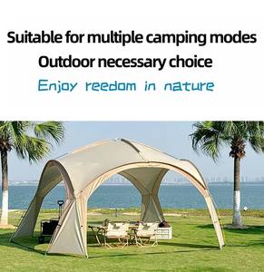 Sonuto เต็นท์โดมขนาดใหญ่สำหรับตั้งแคมป์, เต็นท์พีวีซีเปิดได้อย่างรวดเร็วกันฝนป้องกันยุง - Product Image 6