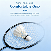 Volants de badminton hybrides en plumes d'oie en gros, légers, professionnels, haute vitesse, stabilité, durables, prix direct usine