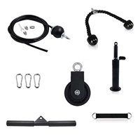 Câble en acier recouvert de PU/PA pour poulie, accessoires de portique pour équipement de fitness VIGFIT, diamètres 3.3mm, 4mm, 5mm, 6mm, 6.3mm
