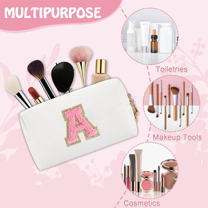 Bolsa de Maquillaje Cosmética Personalizada, Acolchada, de Lujo, Premium, Linda, para Viaje, de Cuero, con Cierre, Bolsa de Regalo Promocional - Product Image 2