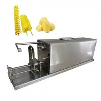 Semi auto Potato Curly Fry Cutter/Wavy Potato Chip Slicer Machine –  GOOGmachine